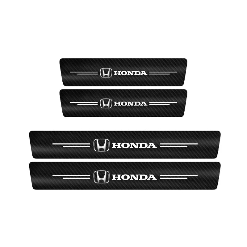 Honda Adhesive Carbon Fiber Door Jam Strips