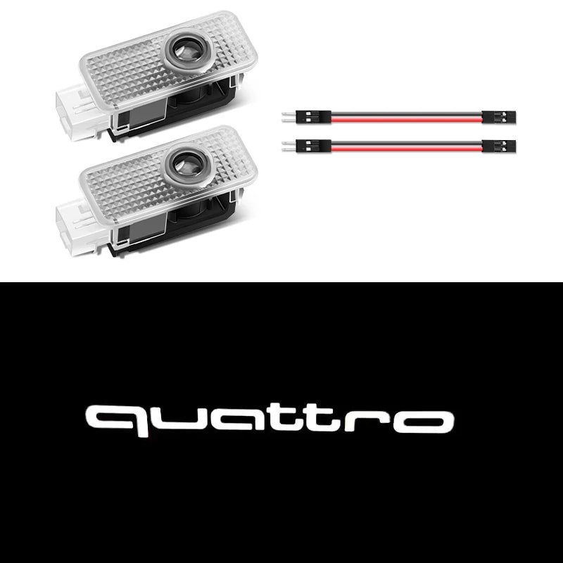 Audi Car Door Welcome Projector Lights