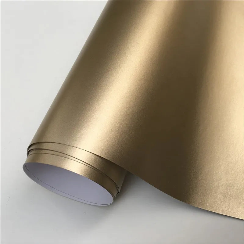 Matte Satin Chrome Metallic Car Wraps