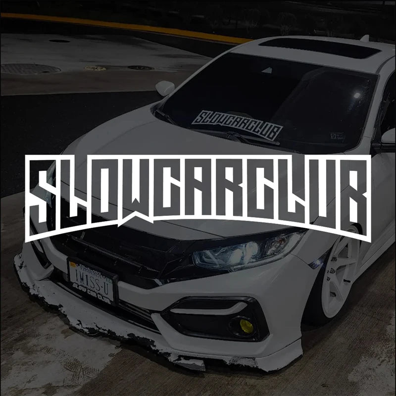 JDM Slow Car Club Sticker