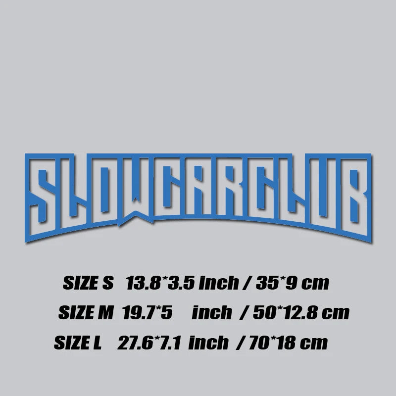 JDM Slow Car Club Sticker