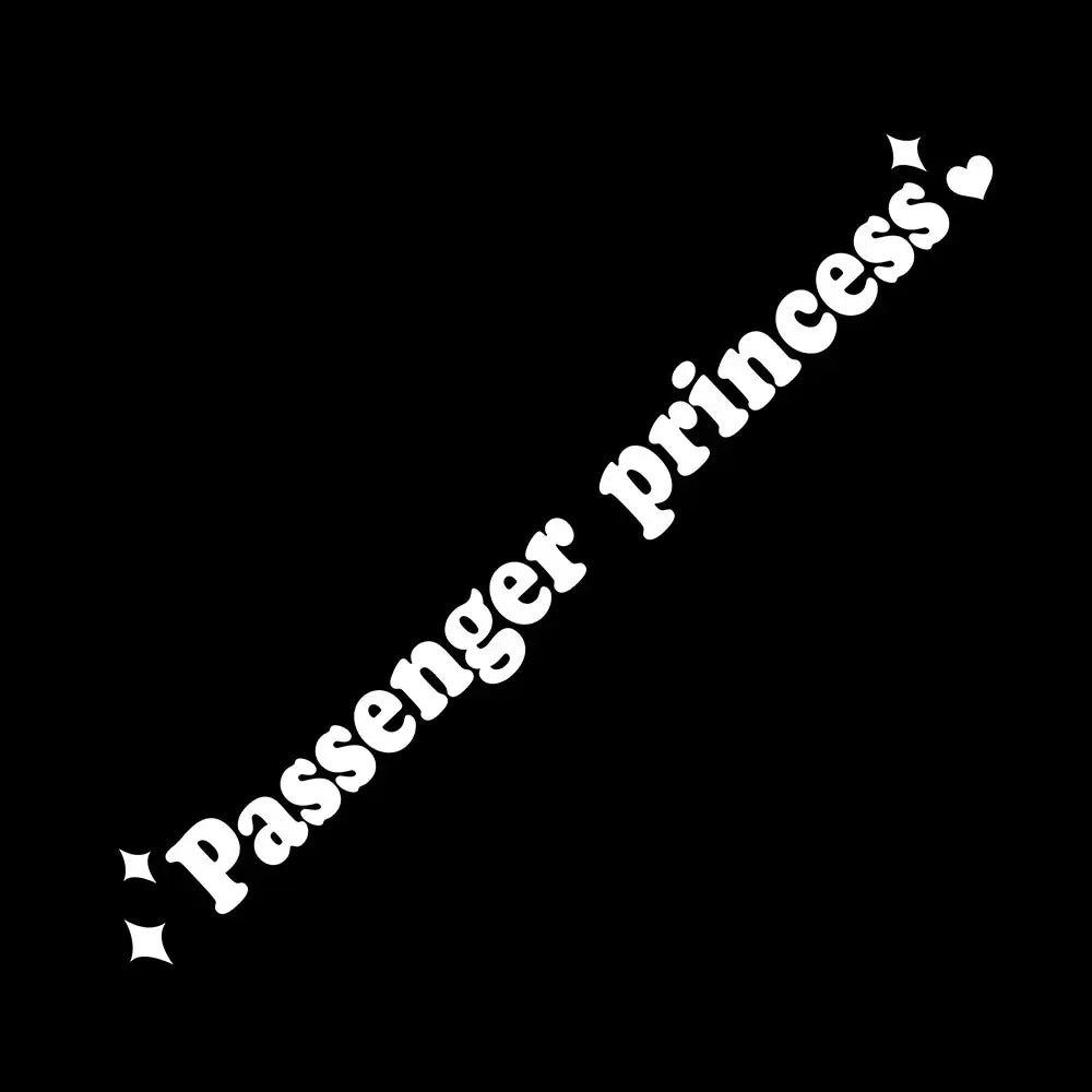 Passenger Princess Car Sticker