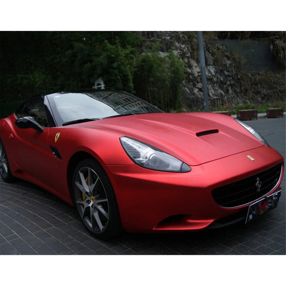 Matte Satin Chrome Metallic Car Wraps