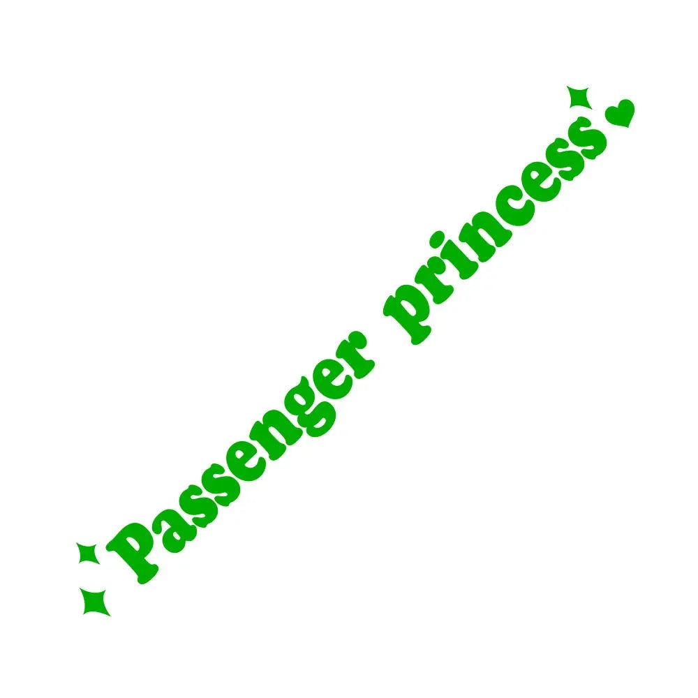 Passenger Princess Car Sticker
