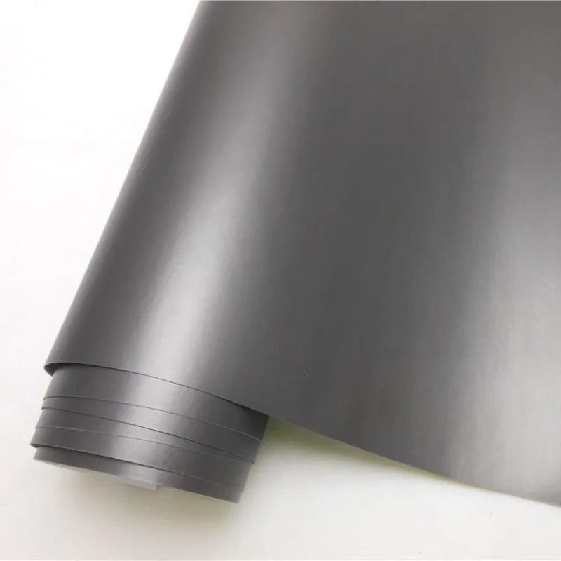 Matte Satin Chrome Metallic Car Wraps