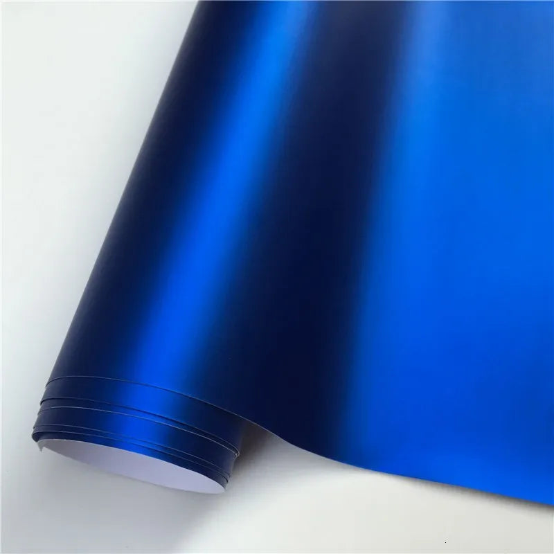 Matte Satin Chrome Metallic Car Wraps
