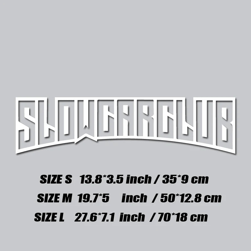 JDM Slow Car Club Sticker