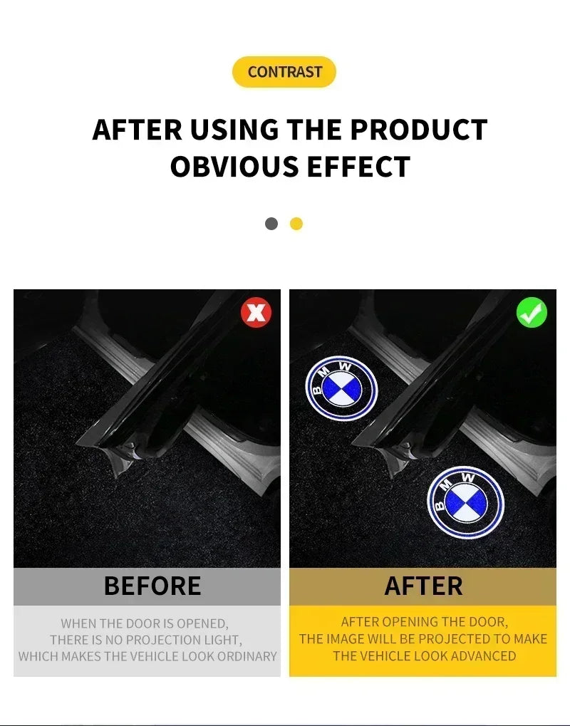 BMW Car Door Welcome Projector Lights