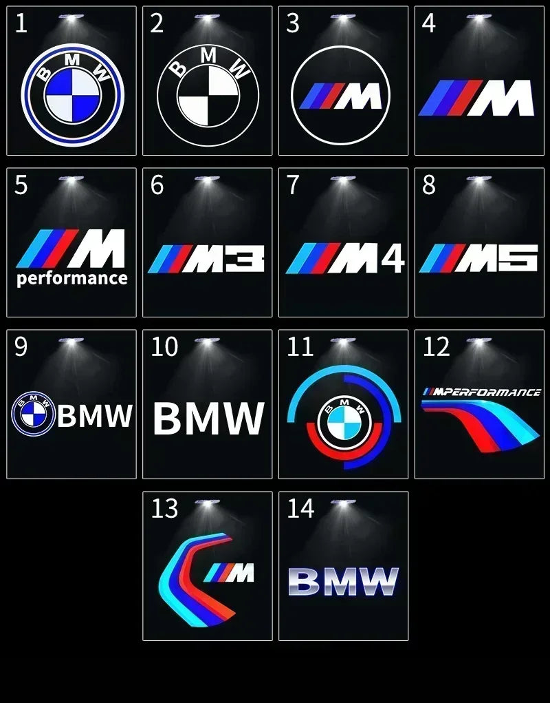 BMW Car Door Welcome Projector Lights