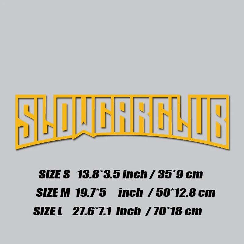 JDM Slow Car Club Sticker