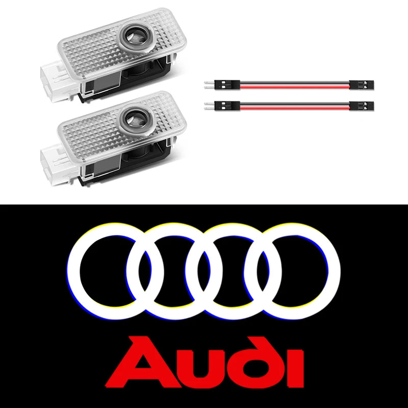 Audi Car Door Welcome Projector Lights