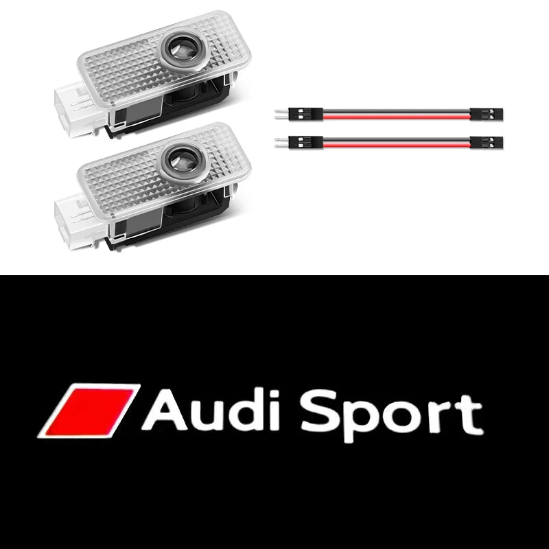 Audi Car Door Welcome Projector Lights