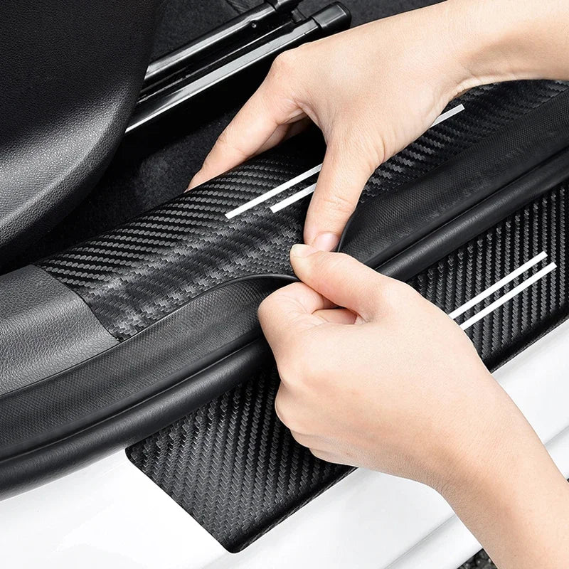 Honda Adhesive Carbon Fiber Door Jam Strips