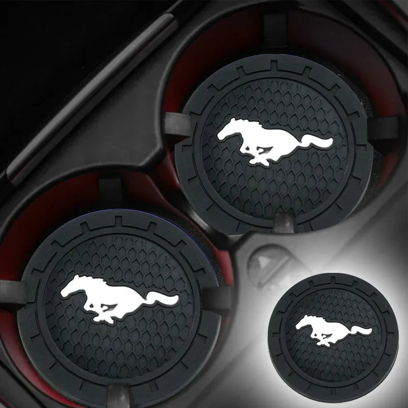 Ford Mustang Waterproof Car Coasters