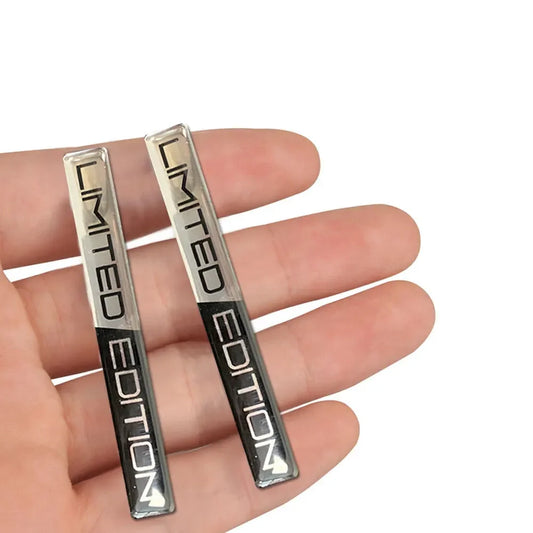 1 Pair Limited Edition Car Badges
