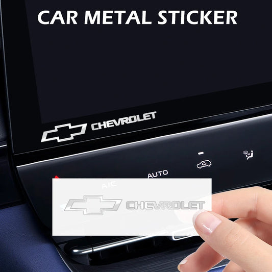 4pcs/10pcs Chevrolet Metal Sticker Emblems