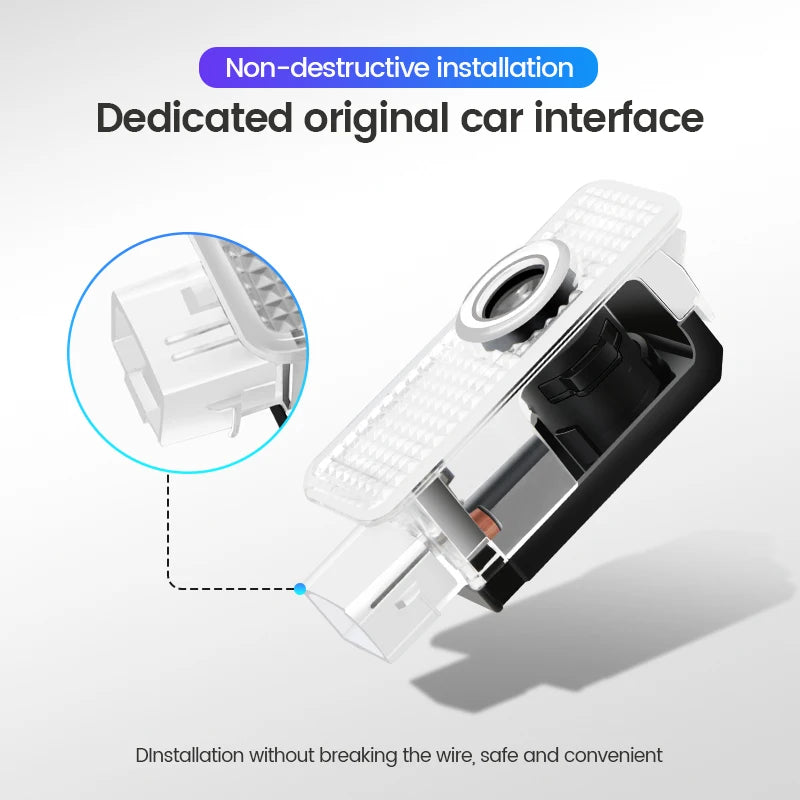 Audi Car Door Welcome Projector Lights