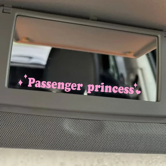 Passenger Princess Car Sticker