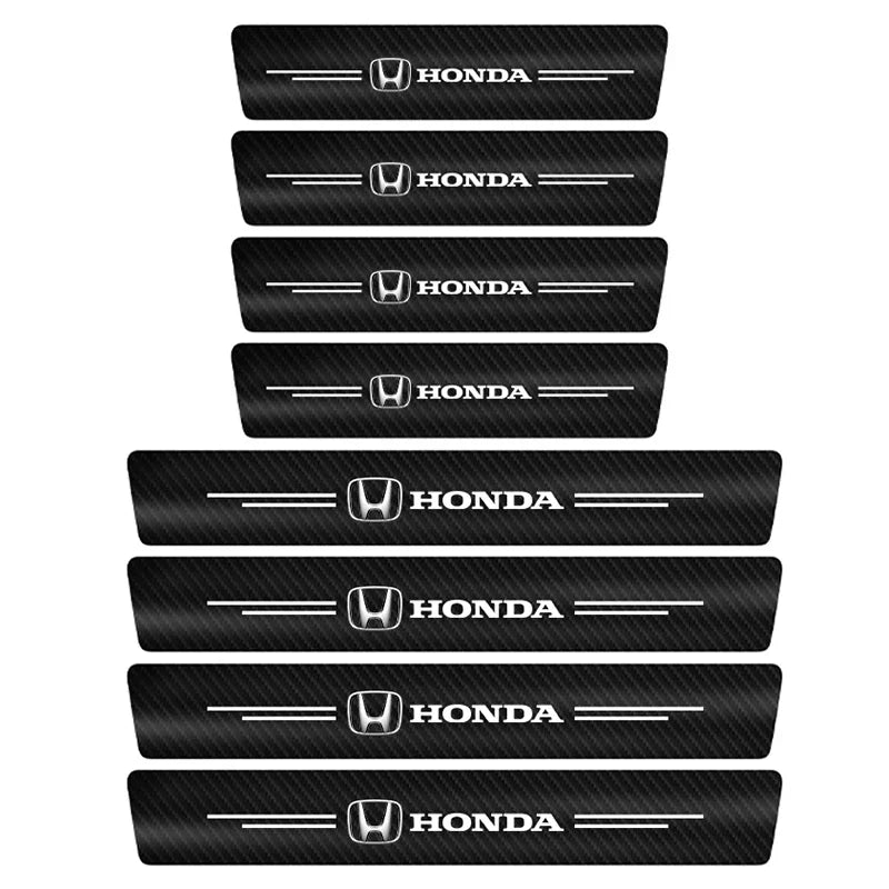 Honda Adhesive Carbon Fiber Door Jam Strips